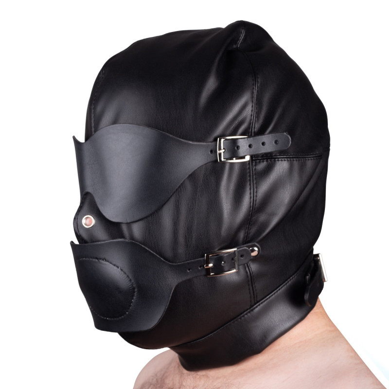 Generique Cagoule SM avec baillon et masque
